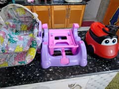 baby seater and potty training car