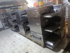 Pizza conveyor oven total original Gasro Fryer hot  plate dough mixer