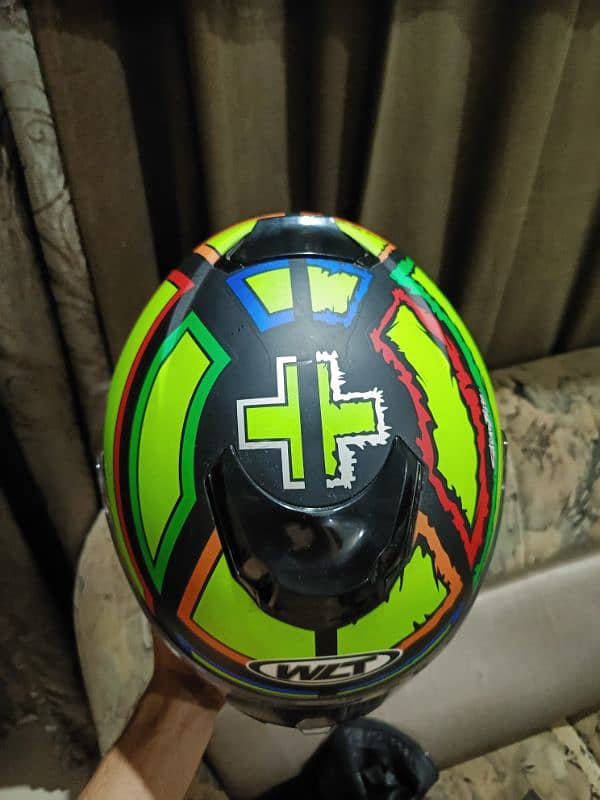 WLT Dot certified Heavybike helmet 3