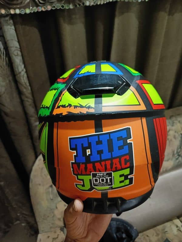 WLT Dot certified Heavybike helmet 5