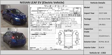 Nissan Leaf 2021 XV-Selection