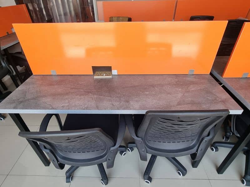 Best Office tables/workstations with partitions 1