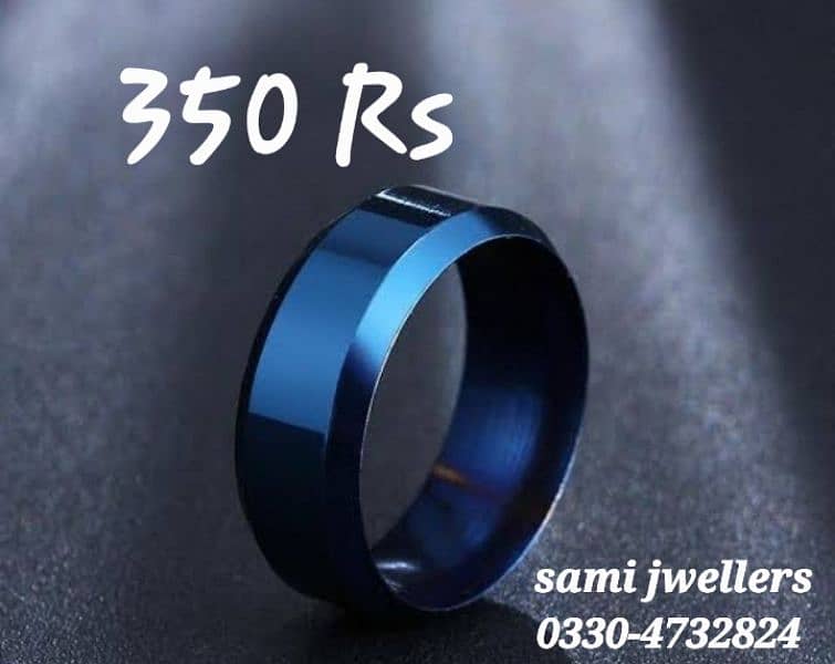 Platanium rings for boys available in all sizes 2