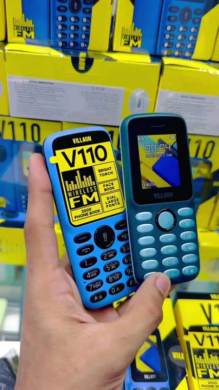 Villion V110 Keypad Phone, Keypad Mobile Phone 0