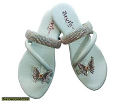 Women's PU Leather Fancy Chappal