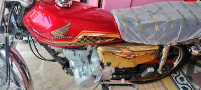 HONDA CG 125 special edition gold