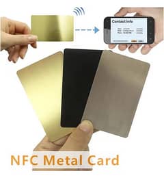 NFC Card- NFC Business Card Customized Pvc-Metal-Wood