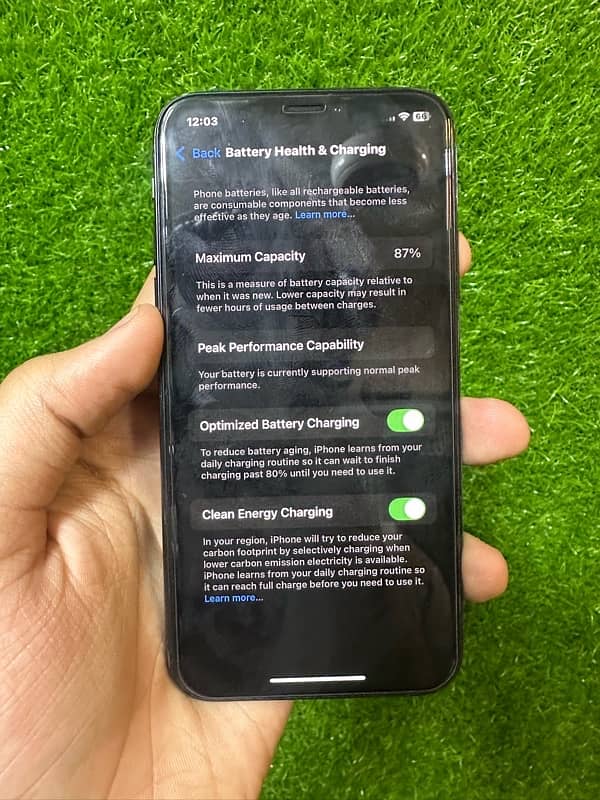 Iphone Xs non pta 64gb F. U battery helth 87% 4 month sim time 2