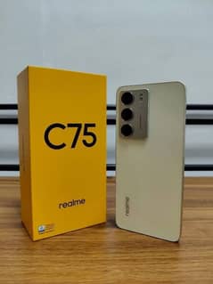 Realme C75 Box Open phone 8Gb 128Gb Official Pta approved