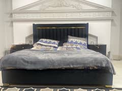 Moder Black Bed for Sale - Only 6 months used