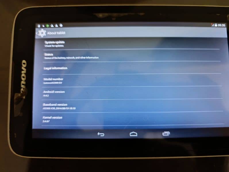 Lenovo Tab A7 1