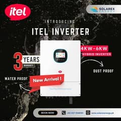 Itel Hybrid Inverter 4KW-6KW – New Arrival | 3 Years Warranty