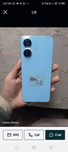 realme note 60 ful box 1ush condition