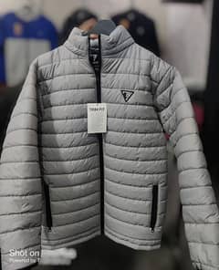 Men's Parachute Puffer jacket in grey