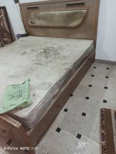 wooden bed for sale