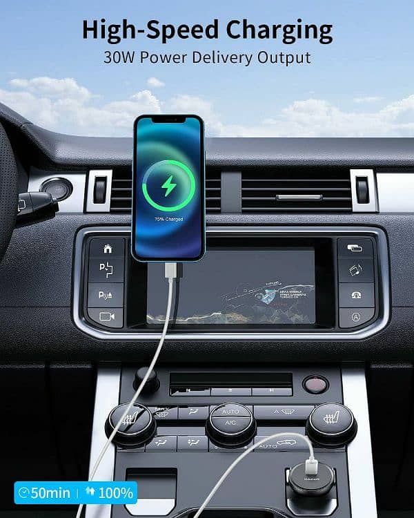 Qgeem PD 30w car charger 4