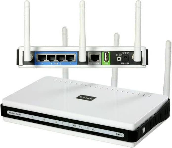 D-Link DIR-655 Xtreme N Gig@bit Router 2