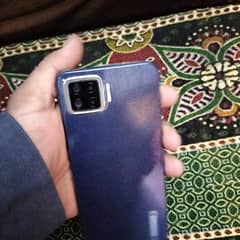 oppo F17 blue coular