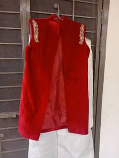 waist coat,sherwani each just in 3500