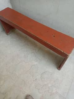 school benches