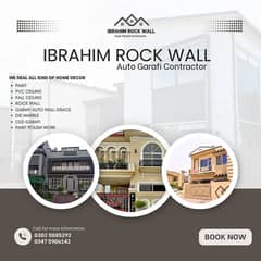 Rock Wall - Graphy - Steeko - home decor - Wall Grace - False Ceiling