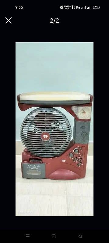 Relax AC/DC 6 in 1 Table Fan without Battery for Sale In Hyderabad. 0