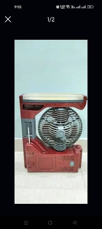 Relax AC/DC 6 in 1 Table Fan without Battery for Sale In Hyderabad. 1