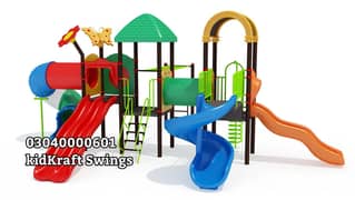 kids Slide/Swings/Kids rides/jhula/Spring rider/jungle gym/gazebo/bar