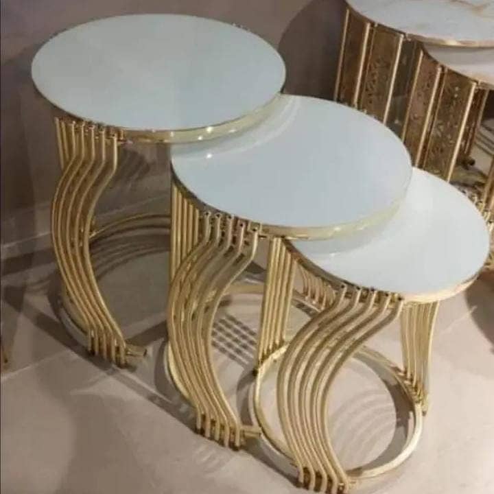 Coffee Table/ Side Table/ Center Table/ Fancy Coffee Table Set 1