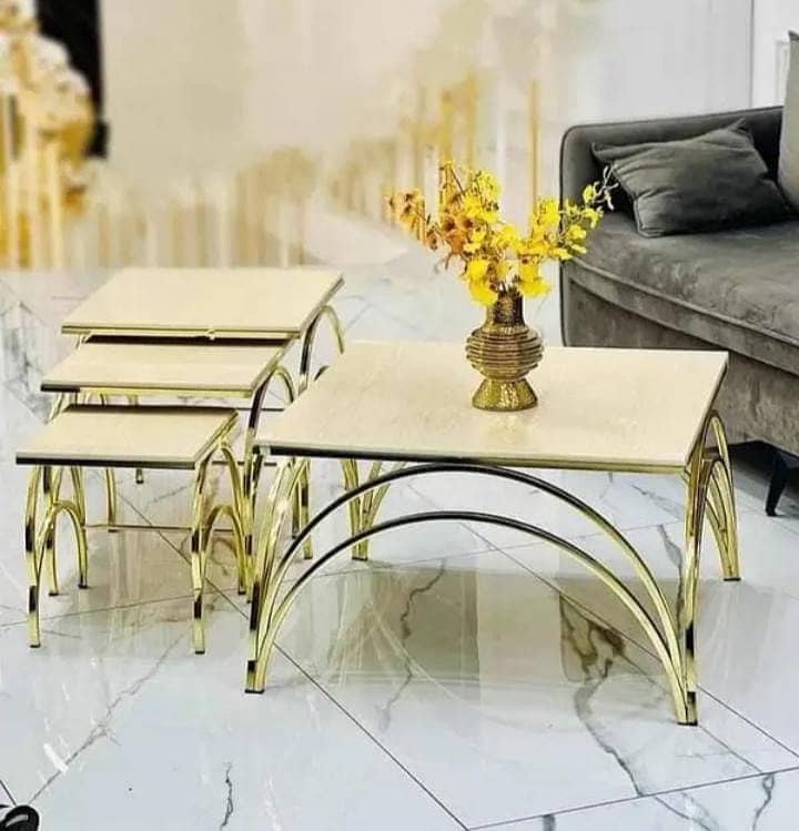 Coffee Table/ Side Table/ Center Table/ Fancy Coffee Table Set 5