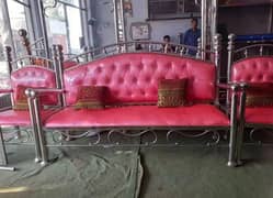 Iron bed - Iron Bed Dressing Side Table - Double bed - Bed Furniture