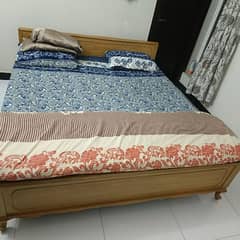 dble bed for sale with dressing table