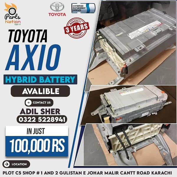 ABS Brake/ Hybrid Battery/Cell for Prius/Axio/Aqua/Fielder/Vezel/Freed 6