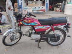 Honda cd 70 2019 model good condition All documents clear 03187488348