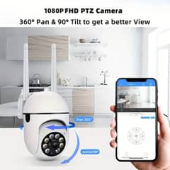 1pc JOOAN Wireless Security Camera, 1080P HD Indoor/Outdoor Cam