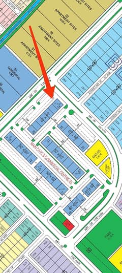 Faisal Town F-18 commercial plot 12 Marla corner and second to corner pair NOC and map approved for sale