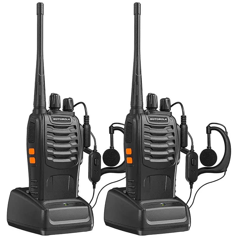 New Motorola MT-918 Dual Band Walkie Talkies, 2km Range wirless Radio 4