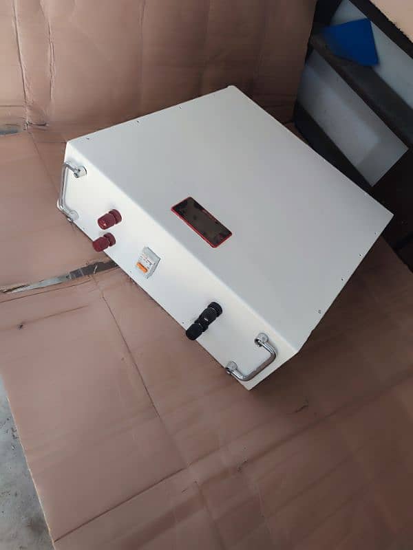 48 volt 54 volt 50 ampir lithium Lifepo4 wall mount Lithium Battery 1