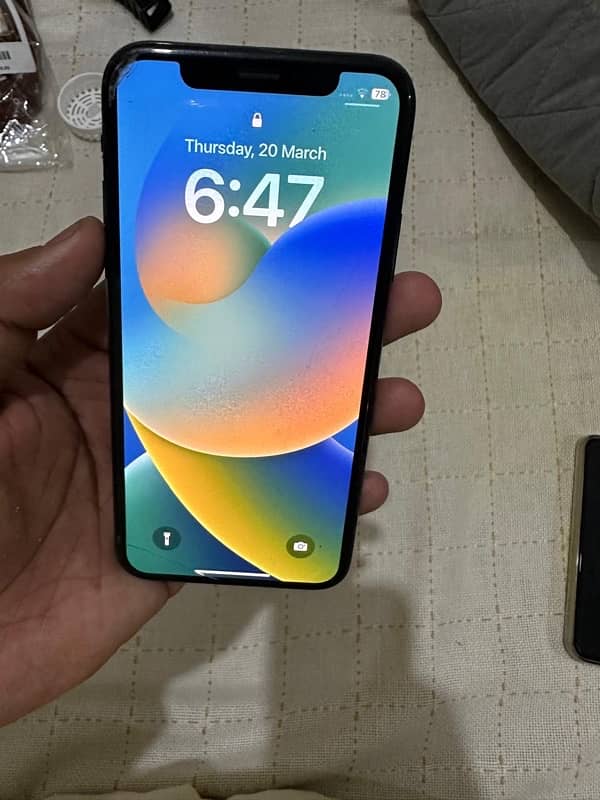 IPhone X 256 GB Good Condition 0