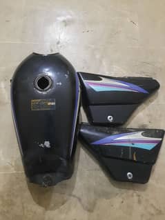 Original unique fuel tank and side cover