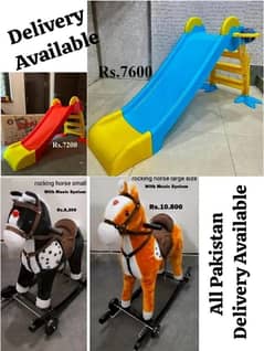 Rocking Horse Big Size With 4 wheel with Music system