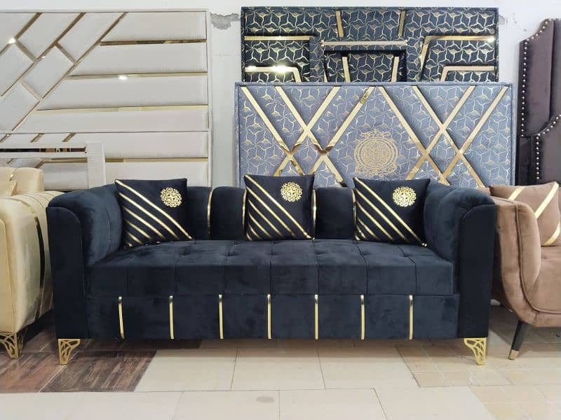 L shape sofa / corner sofa / 6 seater sofa / 3,2,1 seater sofa set 2