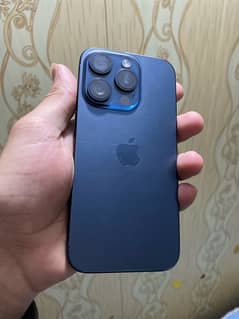 iphone 15 pro 128 GB Non PTA with box 2 Months sim time Esim