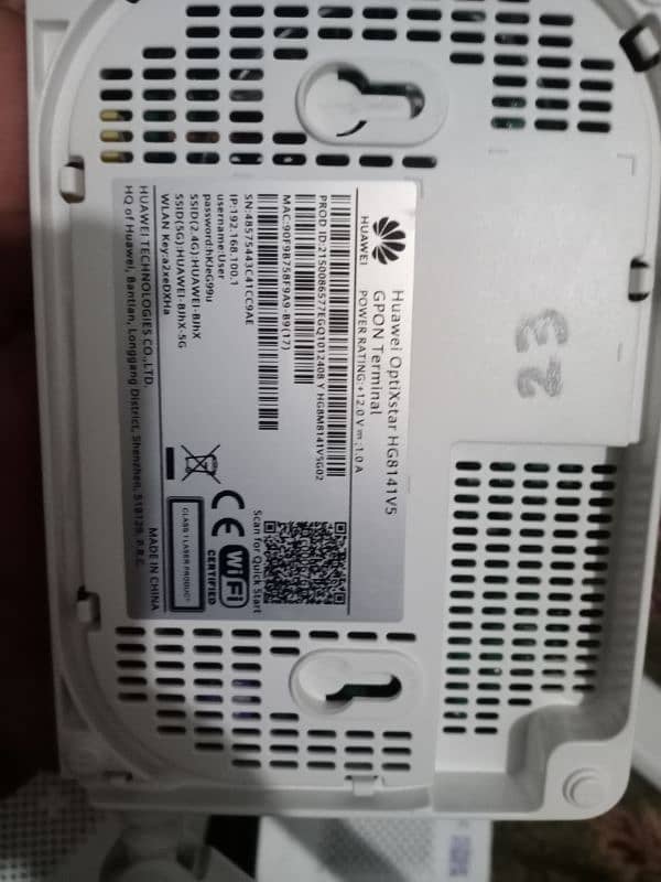 huawei hg8141v5 gpon ont fiber router dualband (o3315333422) 1