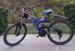 Chicago mountain-super bike with gears and disc in very good condition