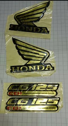 STICKER KIT FOR 125 BIKE