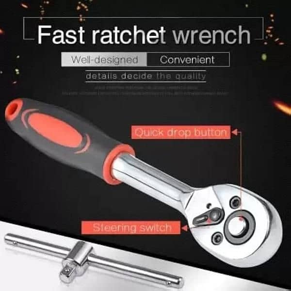 Stainless Steel Tool Kit Set _1 Pc, Easy to use and Durable 6