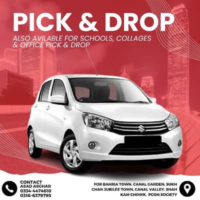 pick and drop bahria town