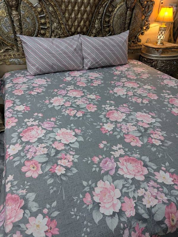 king size Pure Cotton Bedsheets 5