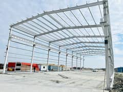 Sheds, dairy sheds, industrial steel structure